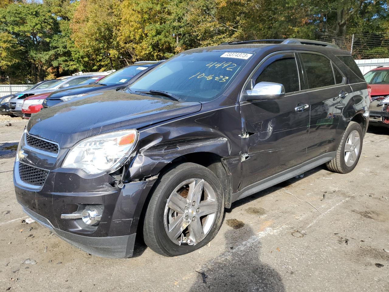 Image 1 of 2015 CHEVROLET EQUINOX LTZ 2015 with VIN 2GNFLHE30F6434493