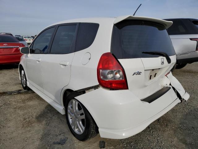 Изображение 2 2007 HONDA FIT S 2007 с VIN JHMGD38647S028023