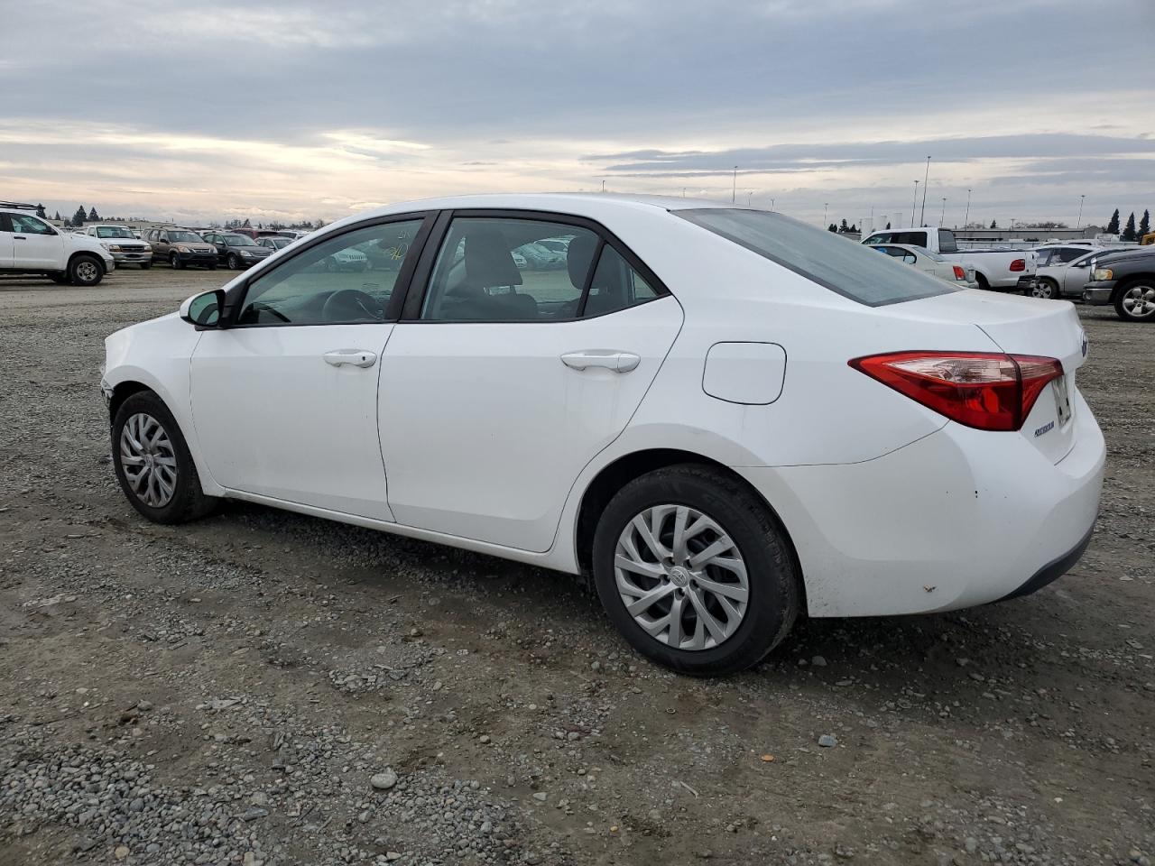Image 2 of 2017 TOYOTA COROLLA L 2017 with VIN 2T1BURHE7HC927788