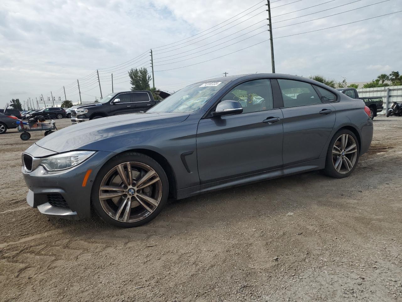Image 1 of 2015 BMW 435 I GRAN COUPE 2015 with VIN WBA4B1C51FD955199
