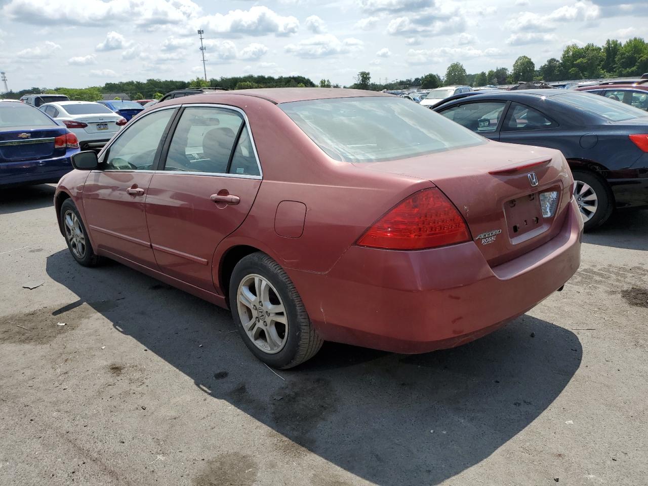 Изображение 2 2007 HONDA ACCORD SE 2007 с VIN 1HGCM56317A128429