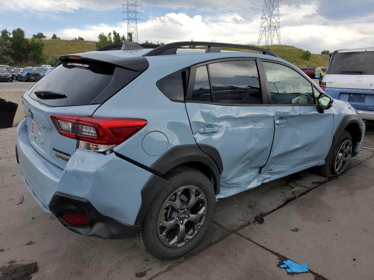 Image 3 of 2023 SUBARU CROSSTREK SPORT 2023 with VIN JF2GTHSC6PH312543
