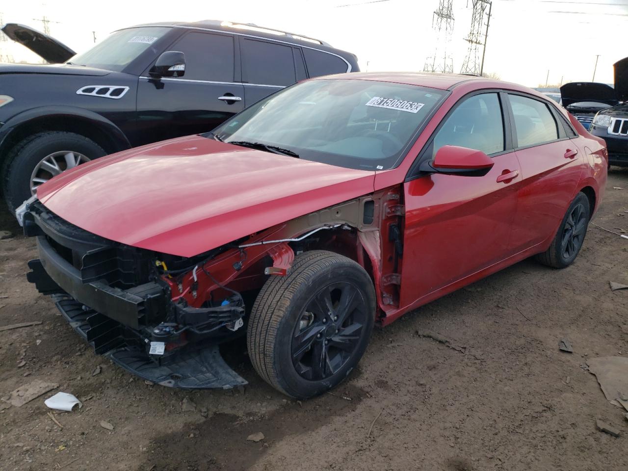Изображение 1 2023 HYUNDAI ELANTRA SEL 2023 с VIN 5NPLM4AG4PH105352