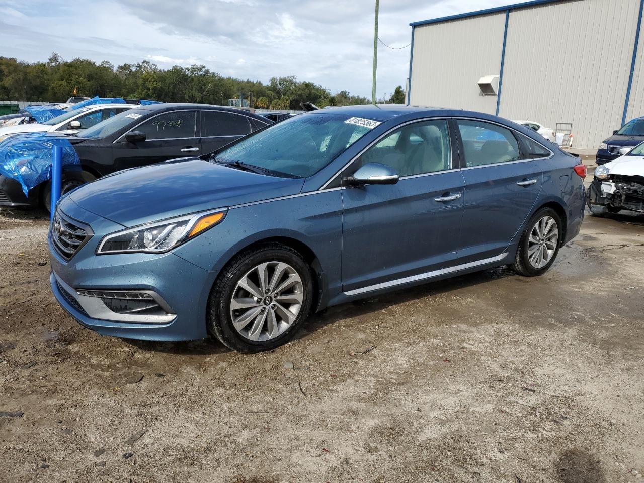 Image 1 of 2015 HYUNDAI SONATA SPORT 2015 with VIN 5NPE34AF2FH179712