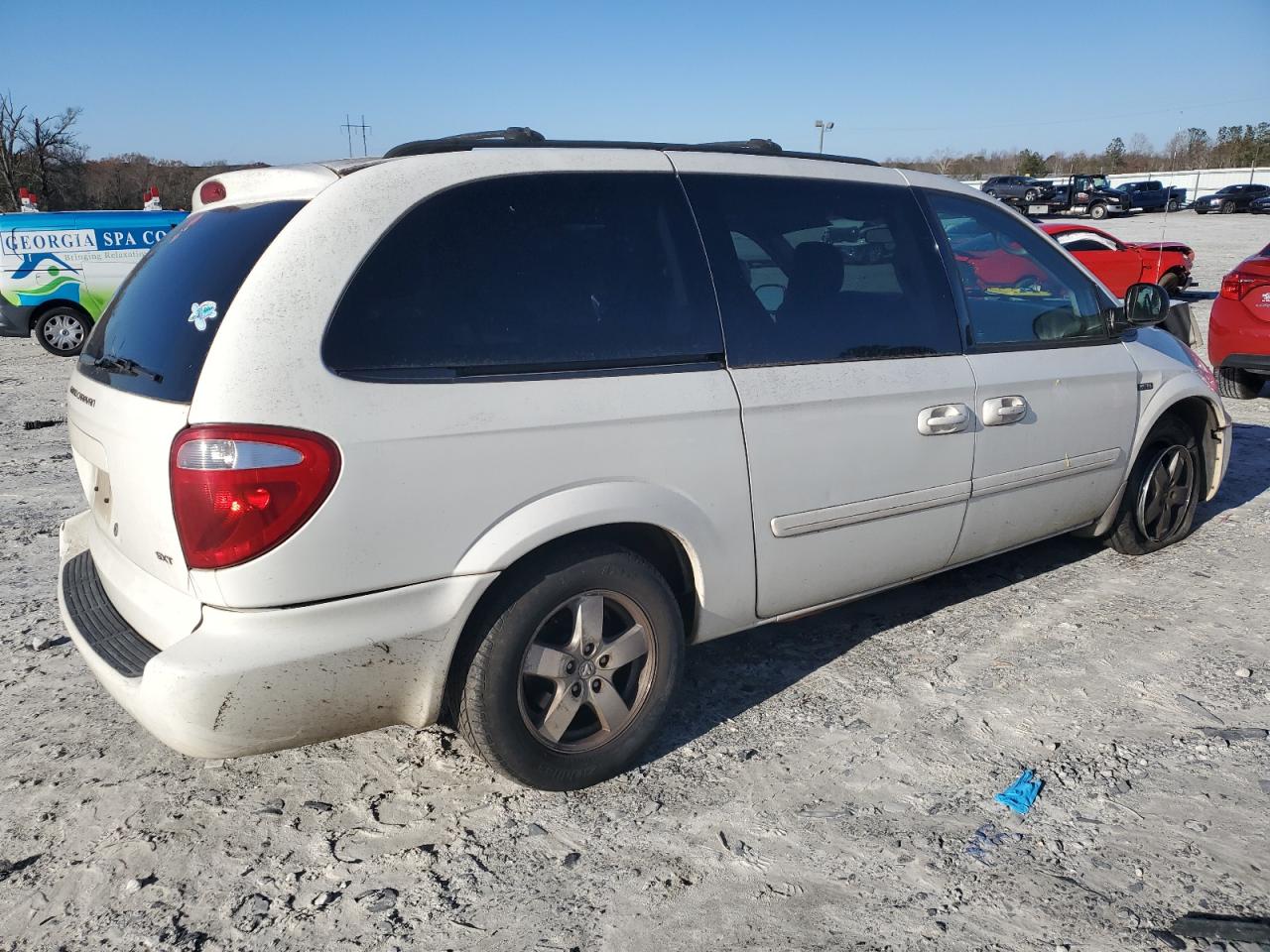 Image 3 of 2007 DODGE GRAND CARAVAN SXT 2007 with VIN 2D4GP44L27R200287