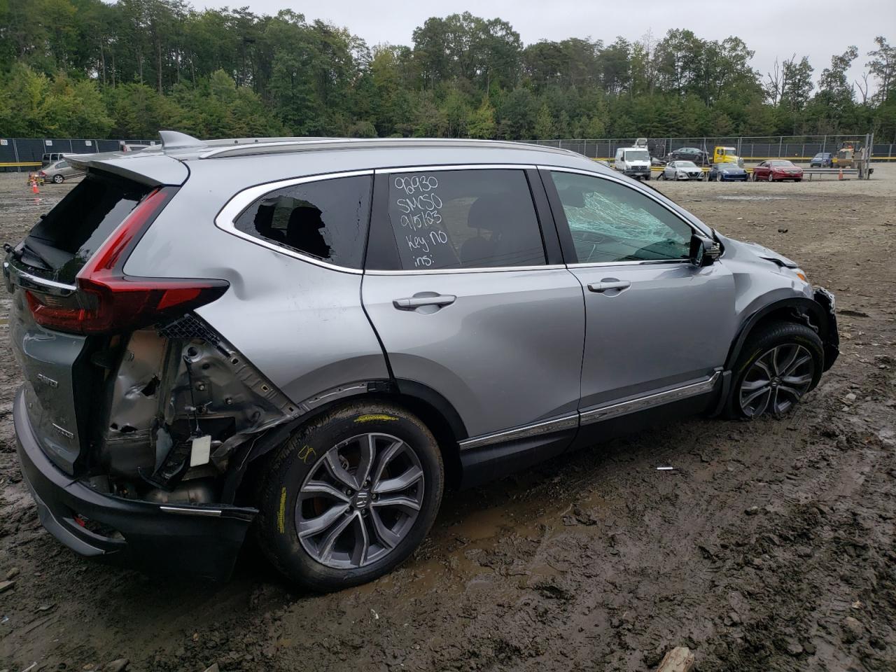 Изображение 3 2020 HONDA CR-V TOURING 2020 с VIN 5J6RW2H9XLL000170