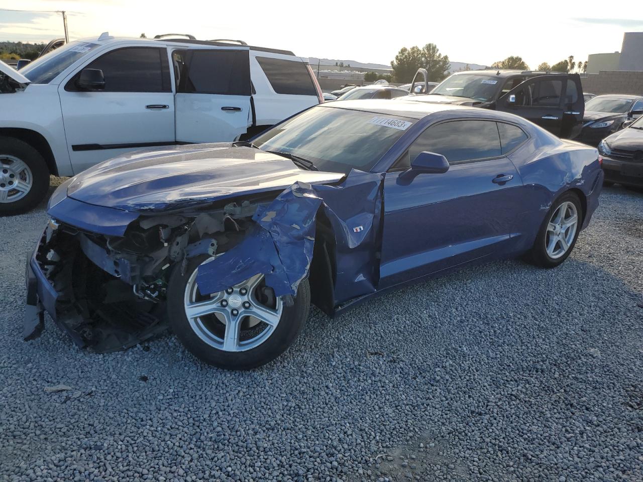 Image 1 of 2019 CHEVROLET CAMARO LS 2019 with VIN 1G1FB1RX4K0146732