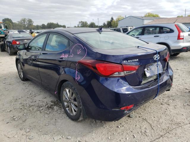 Obraz 3 z 2014 HYUNDAI ELANTRA SE 2014 z VIN 5NPDH4AE8EH540203