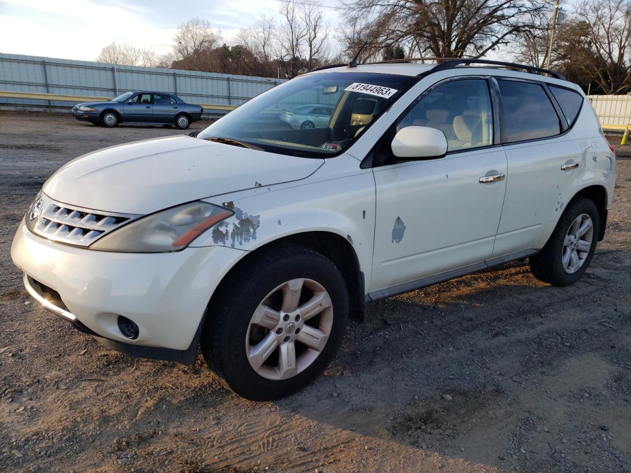 Image 1 of 2007 NISSAN MURANO SL 2007 with VIN JN8AZ08W27W604227