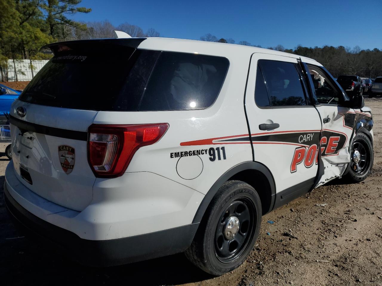 Изображение 3 2016 FORD EXPLORER POLICE INTERCEPTOR 2016 с VIN 1FM5K8AR8GGB96777