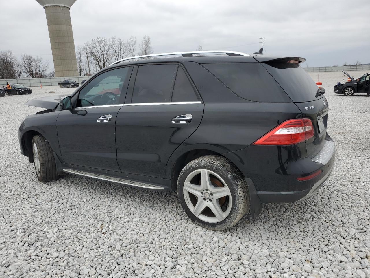 Image 2 of 2014 MERCEDES-BENZ ML 350 4MATIC 2014 with VIN 4JGDA5HB7EA314940