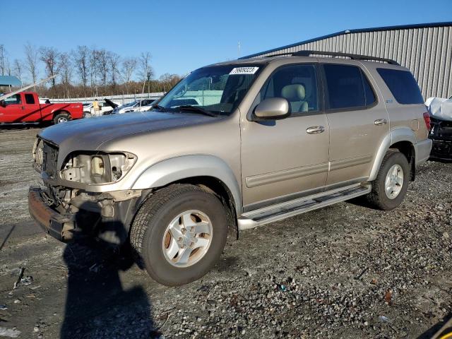 Image 1 of 2003 TOYOTA SEQUOIA SR5 2003 with VIN 5TDZT34AX3S166191