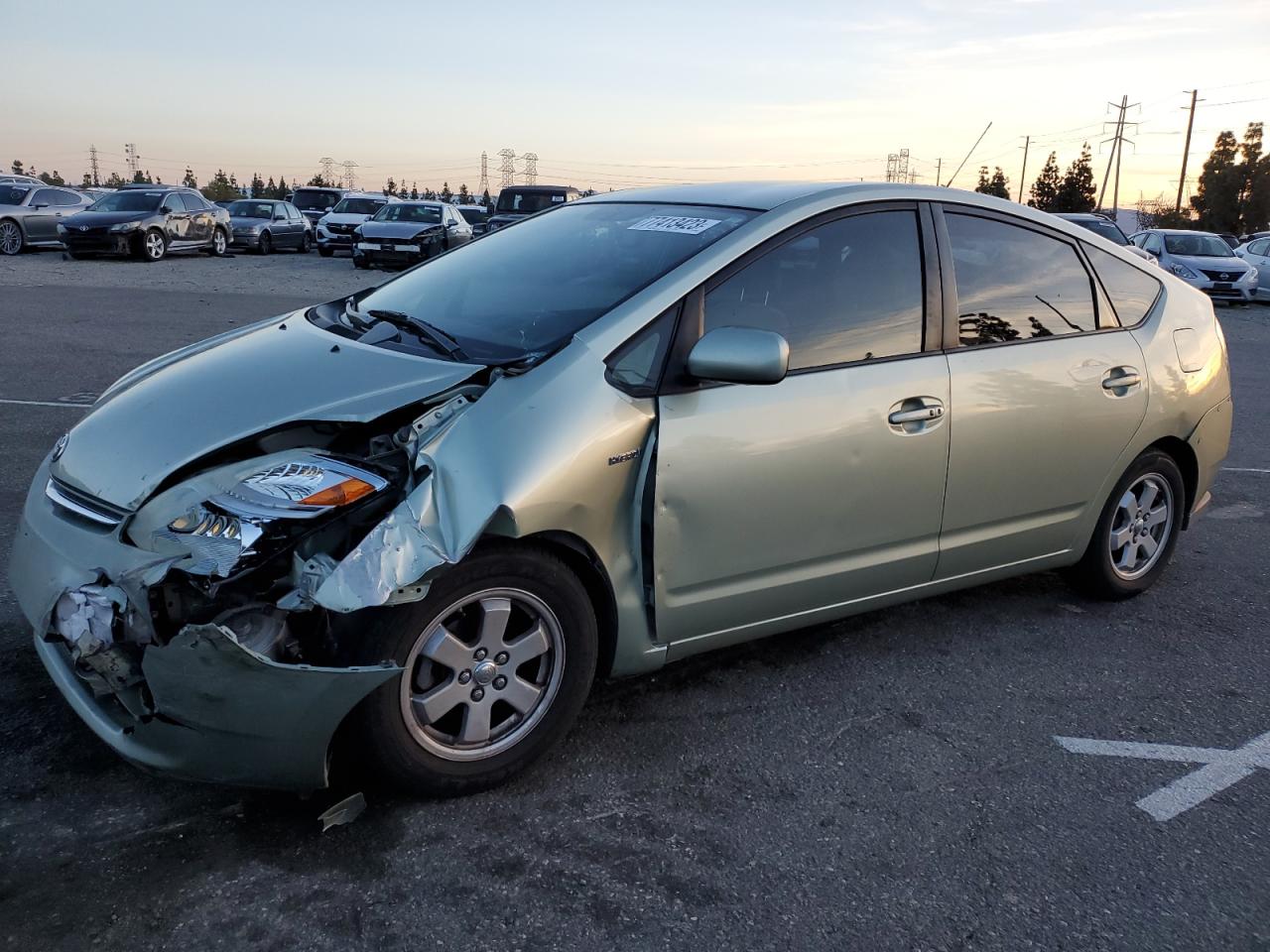 Image 1 of 2007 TOYOTA PRIUS  2007 with VIN JTDKB20U777639625