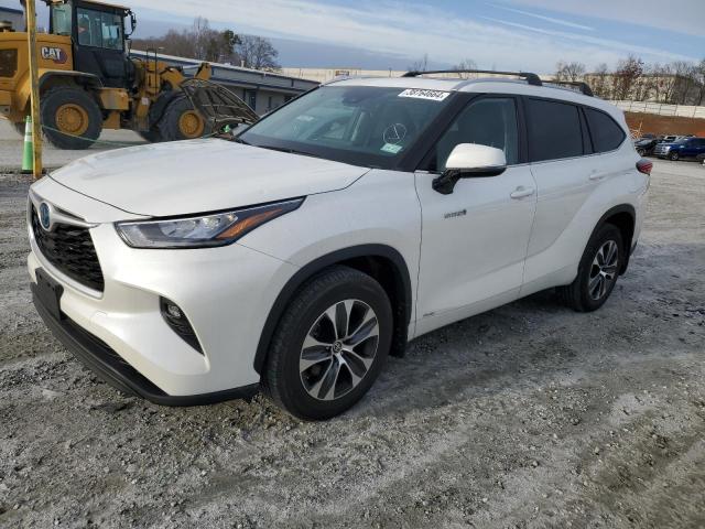 Изображение 1 2020 TOYOTA HIGHLANDER HYBRID XLE 2020 с VIN 5TDGBRCH2LS503416