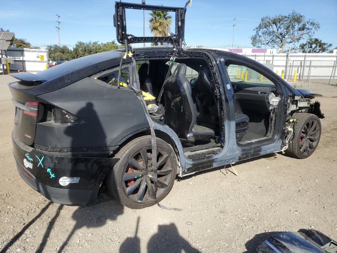 Obraz 3 z 2016 TESLA MODEL X  2016 z VIN 5YJXCBE43GF021031