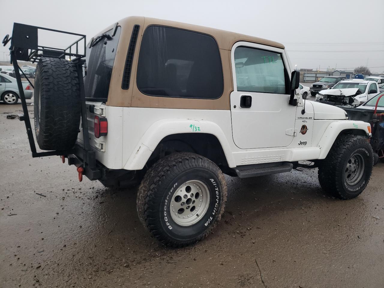 Изображение 3 1998 JEEP WRANGLER / TJ SAHARA 1998 с VIN 1J4FY49S1WP795780