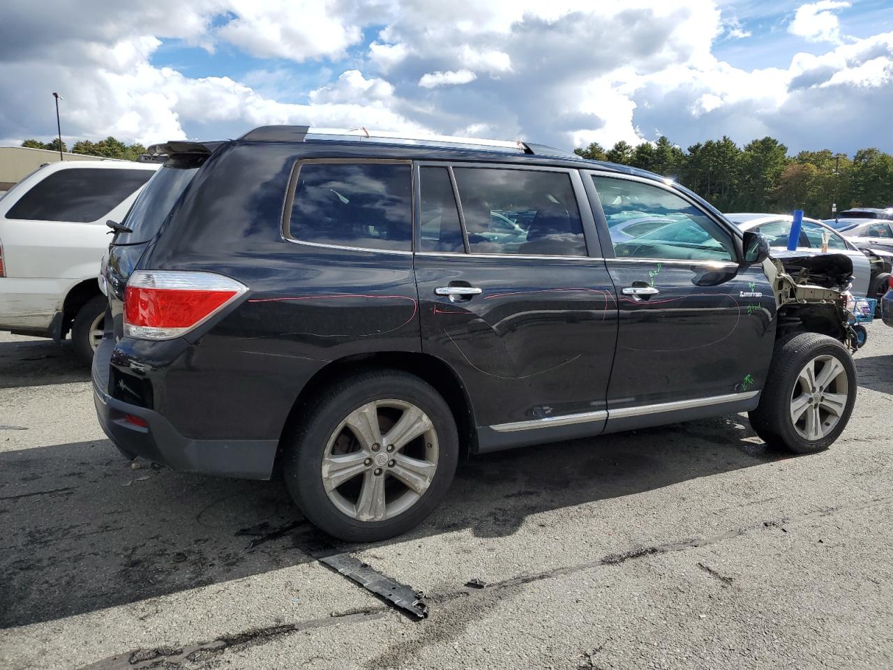 Изображение 3 2013 TOYOTA HIGHLANDER LIMITED 2013 с VIN 5TDDK3EH0DS249784