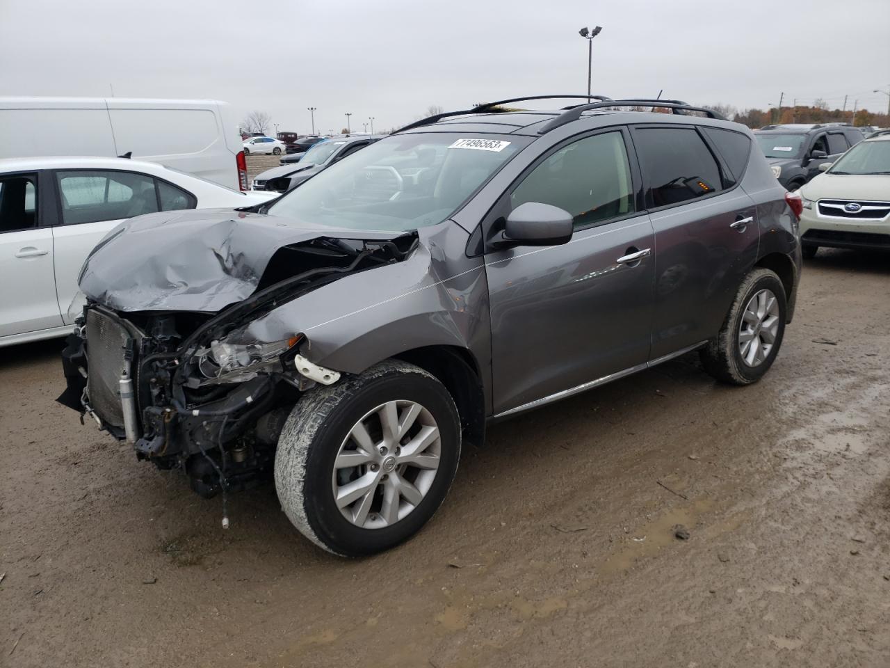 Image 1 of 2014 NISSAN MURANO S 2014 with VIN JN8AZ1MU1EW413633