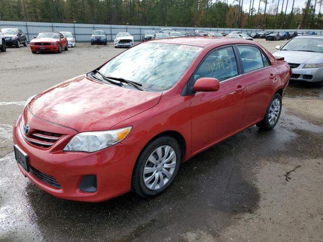Image 1 of 2013 TOYOTA COROLLA BASE 2013 with VIN 2T1BU4EE1DC073124