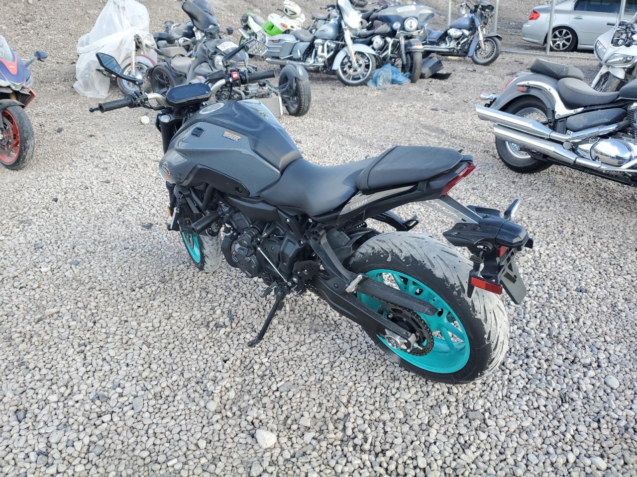 Image 3 of 2022 YAMAHA MT07  2022 with VIN JYARM32E0NA003161