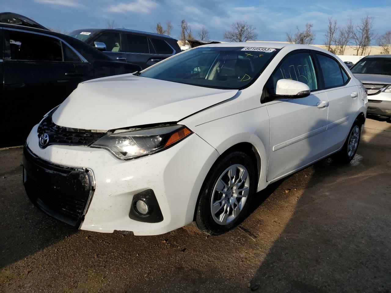 Image 1 of 2015 TOYOTA COROLLA L 2015 with VIN 5YFBURHE8FP297731