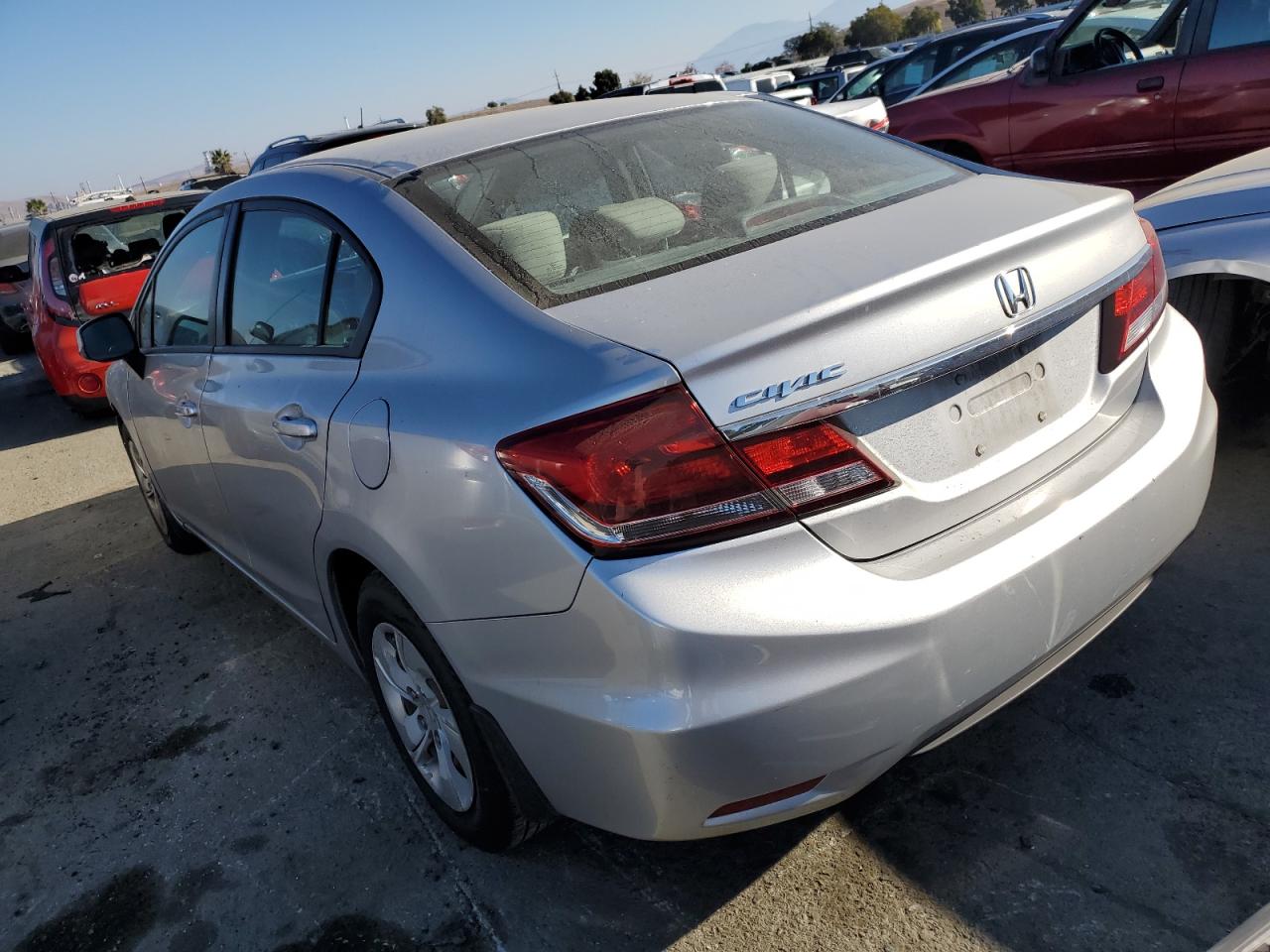 Obraz 2 z 2013 HONDA CIVIC LX 2013 z VIN 19XFB2F57DE069719