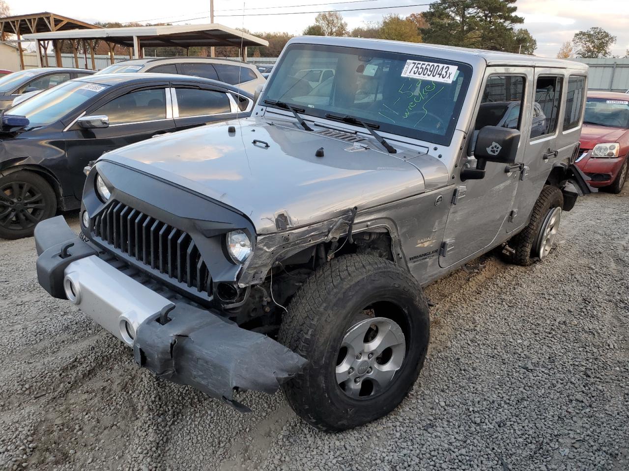 Изображение 1 2015 JEEP WRANGLER UNLIMITED SAHARA 2015 с VIN 1C4HJWEG2FL601085