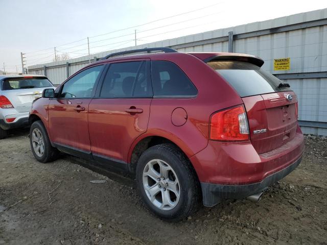 Image 2 of 2013 FORD EDGE SEL 2013 with VIN 2FMDK3JC1DBC05624