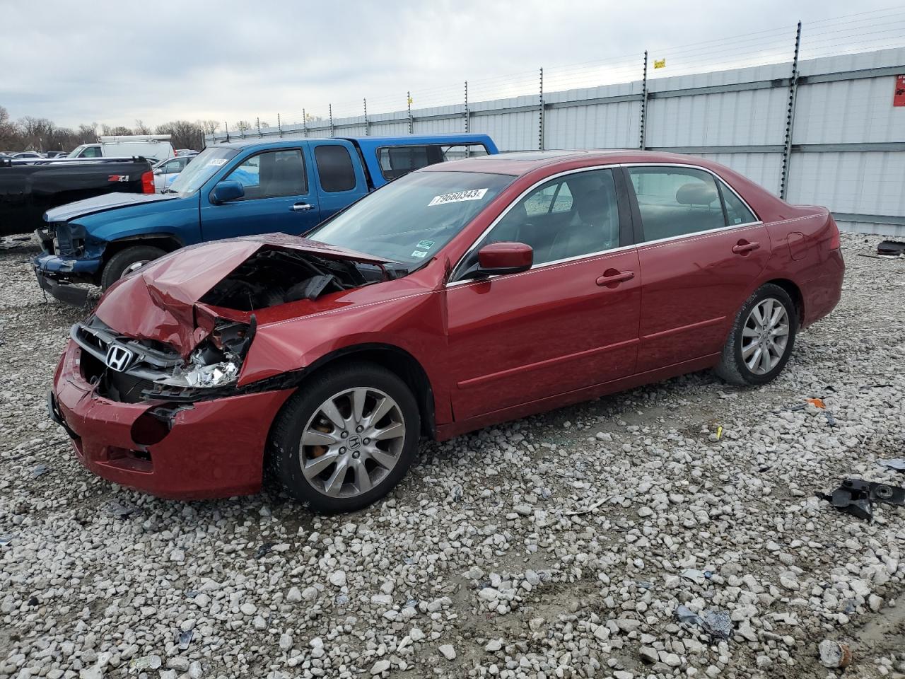 Изображение 1 2007 HONDA ACCORD EX 2007 с VIN 1HGCM66537A015332