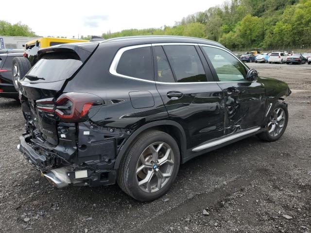 Image 3 of 2022 BMW X3 XDRIVE30I 2022 with VIN 5UX53DP03N9K09289