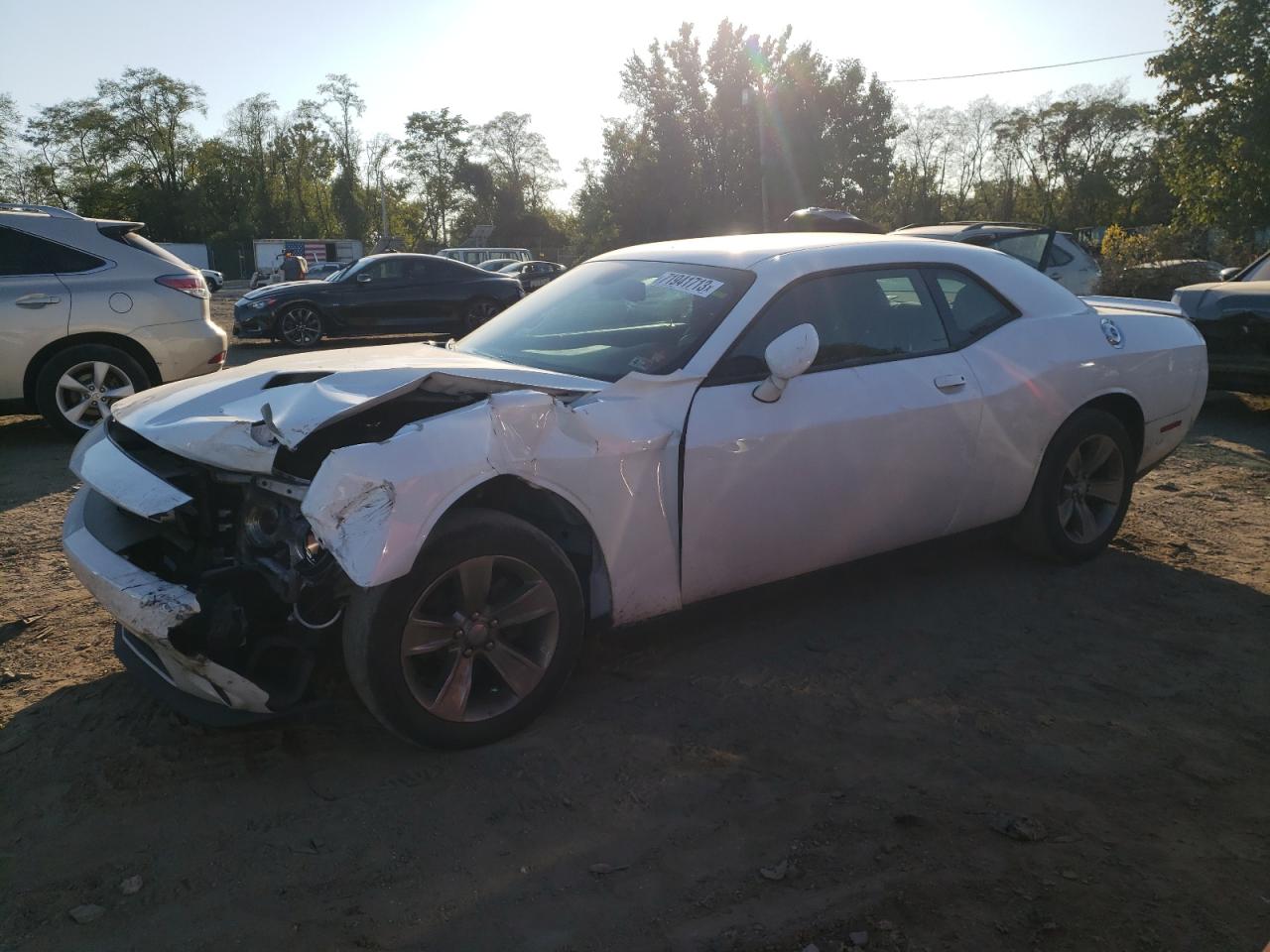 Image 1 of 2019 DODGE CHALLENGER SXT 2019 with VIN 2C3CDZAG4KH561760