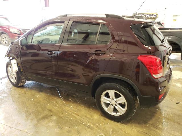 Image 2 of 2021 CHEVROLET TRAX 1LT 2021 with VIN KL7CJPSM4MB376064