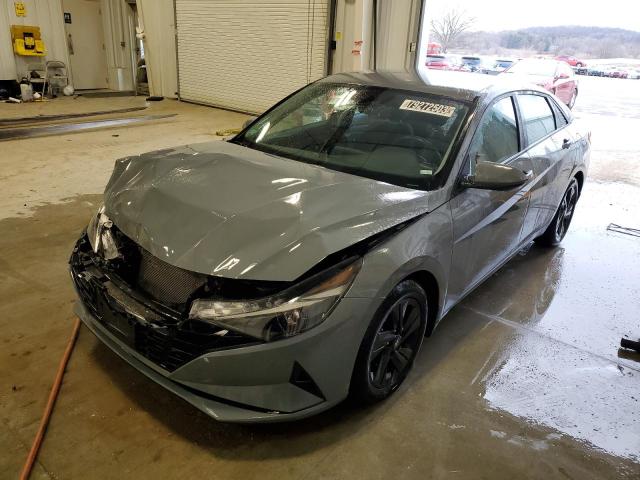 Image 1 of 2022 HYUNDAI ELANTRA SEL 2022 with VIN KMHLS4AGXNU217982