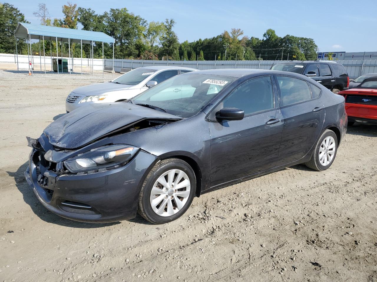 Image 1 of 2014 DODGE DART SXT 2014 with VIN 1C3CDFBA4ED667572