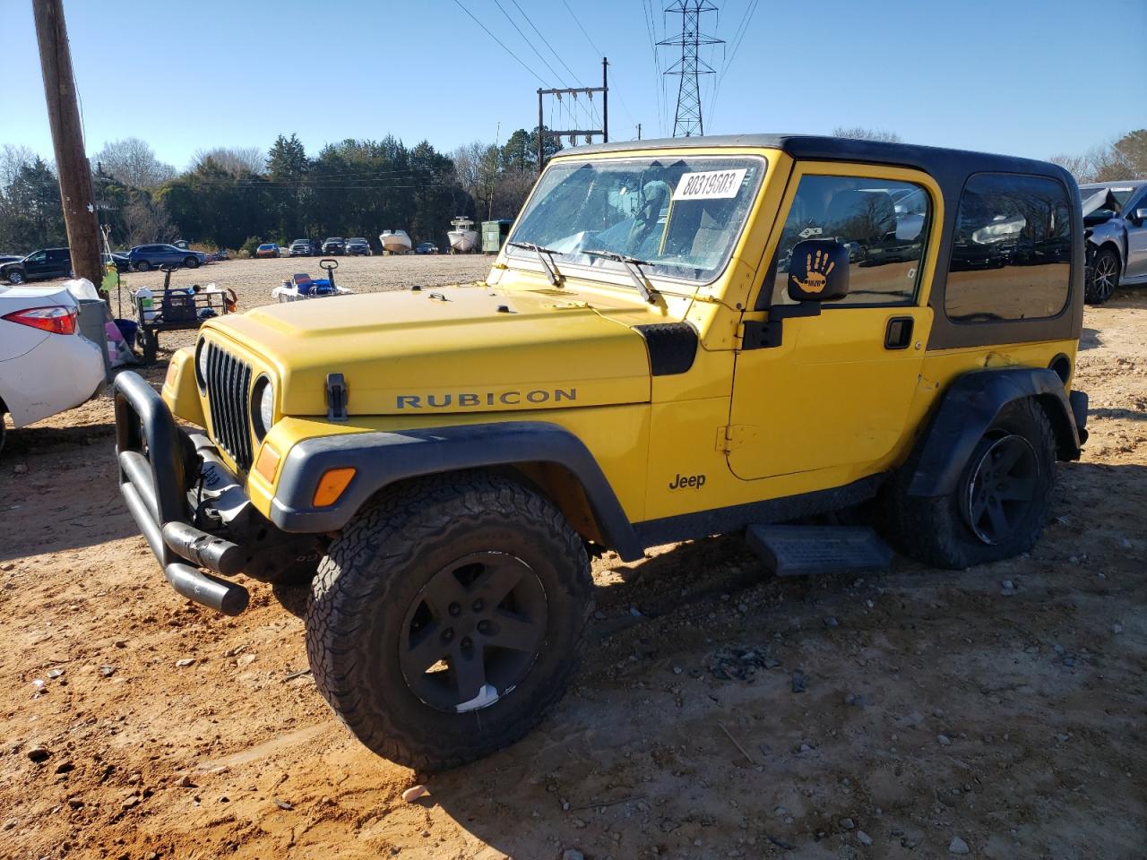 Obraz 1 z 2004 JEEP WRANGLER / TJ RUBICON 2004 z VIN 1J4FA69S54P705057