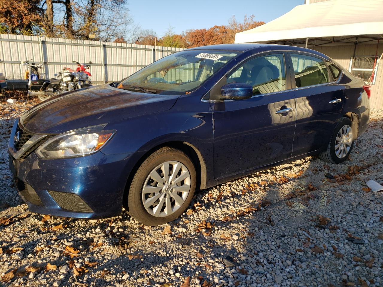 Image 1 of 2019 NISSAN SENTRA S 2019 with VIN 3N1AB7AP8KY359191