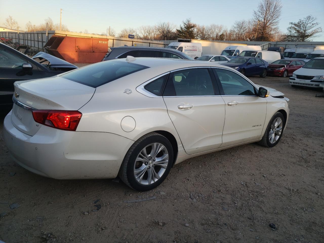 Image 3 of 2014 CHEVROLET IMPALA LT 2014 with VIN 2G1125S34E9208312