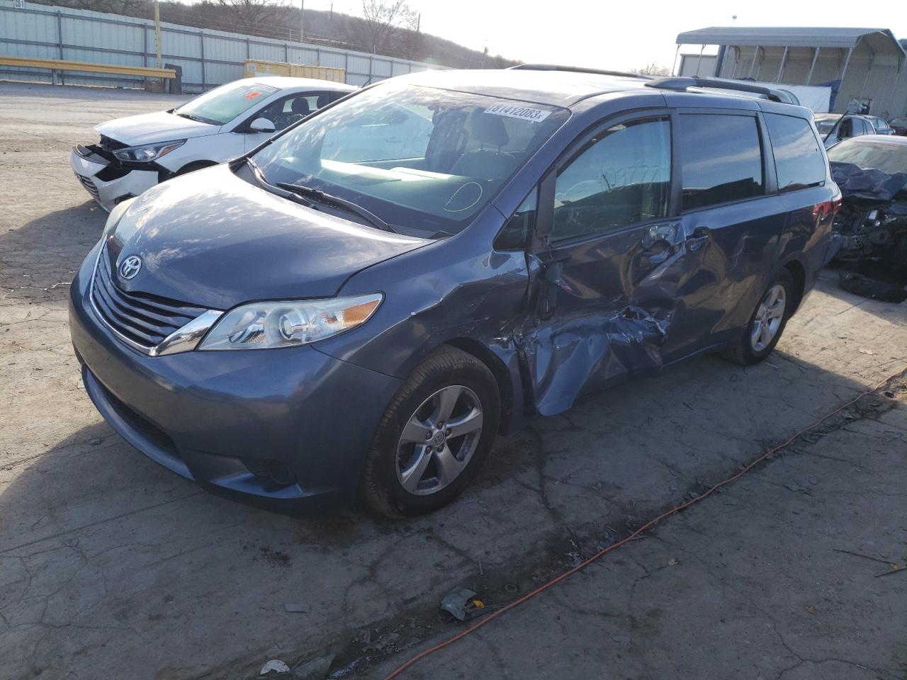 Изображение 1 2016 TOYOTA SIENNA LE 2016 с VIN 5TDKK3DC7GS757705