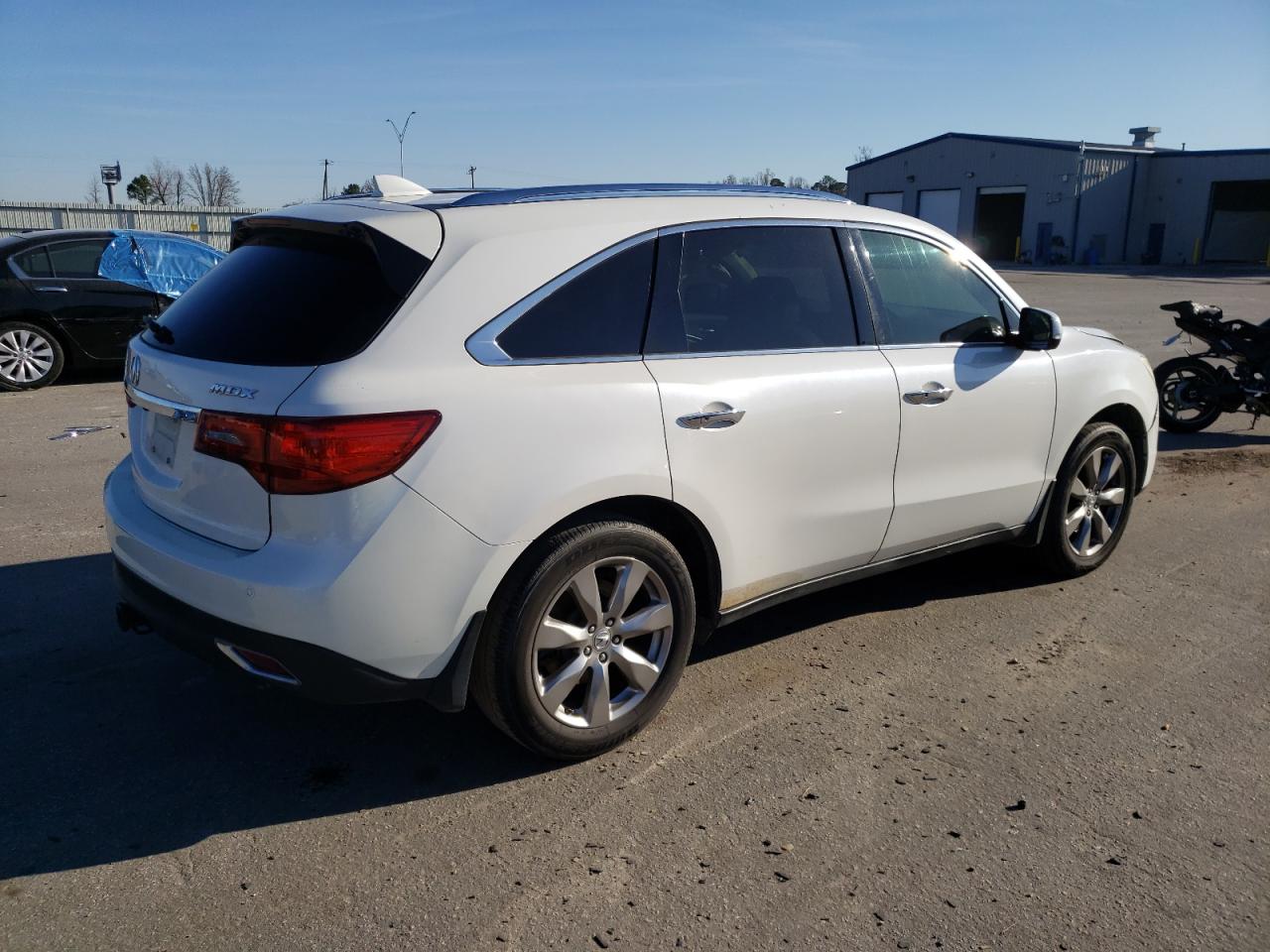 Image 3 of 2014 ACURA MDX ADVANCE 2014 with VIN 5FRYD3H85EB001154