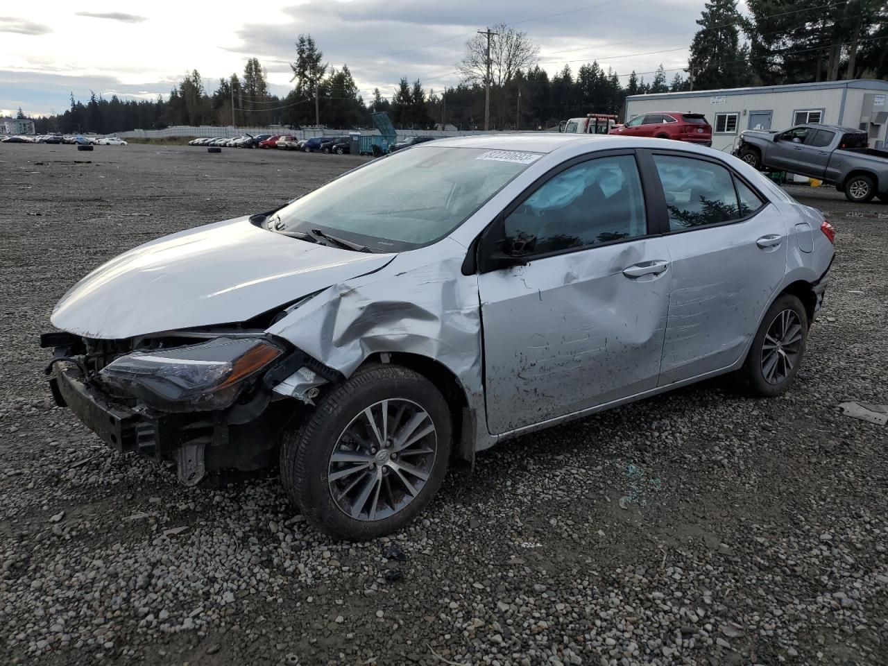 Image 1 of 2017 TOYOTA COROLLA L 2017 with VIN 2T1BURHE6HC803222