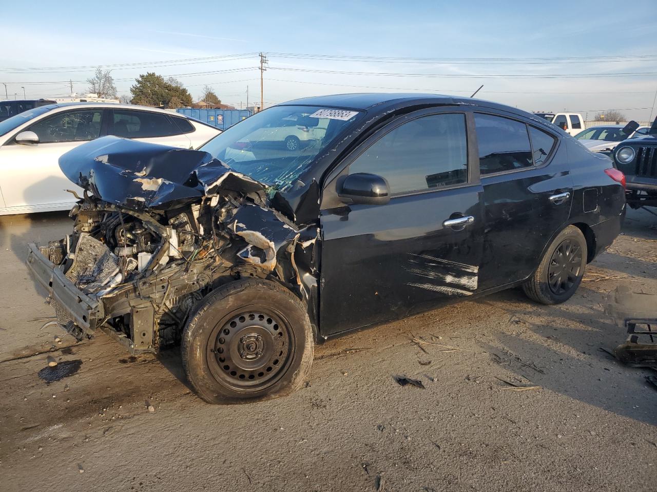 Obraz 1 z 2012 NISSAN VERSA S 2012 z VIN 3N1CN7AP1CL925383