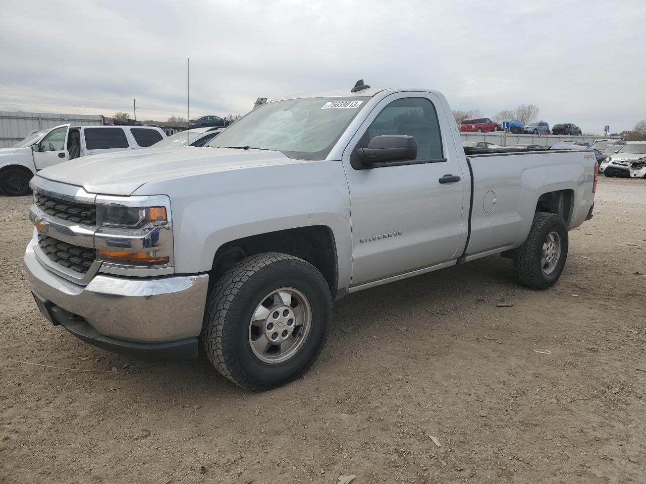 Image 1 of 2016 CHEVROLET SILVERADO K1500 2016 with VIN 1GCNKNECXGZ229324
