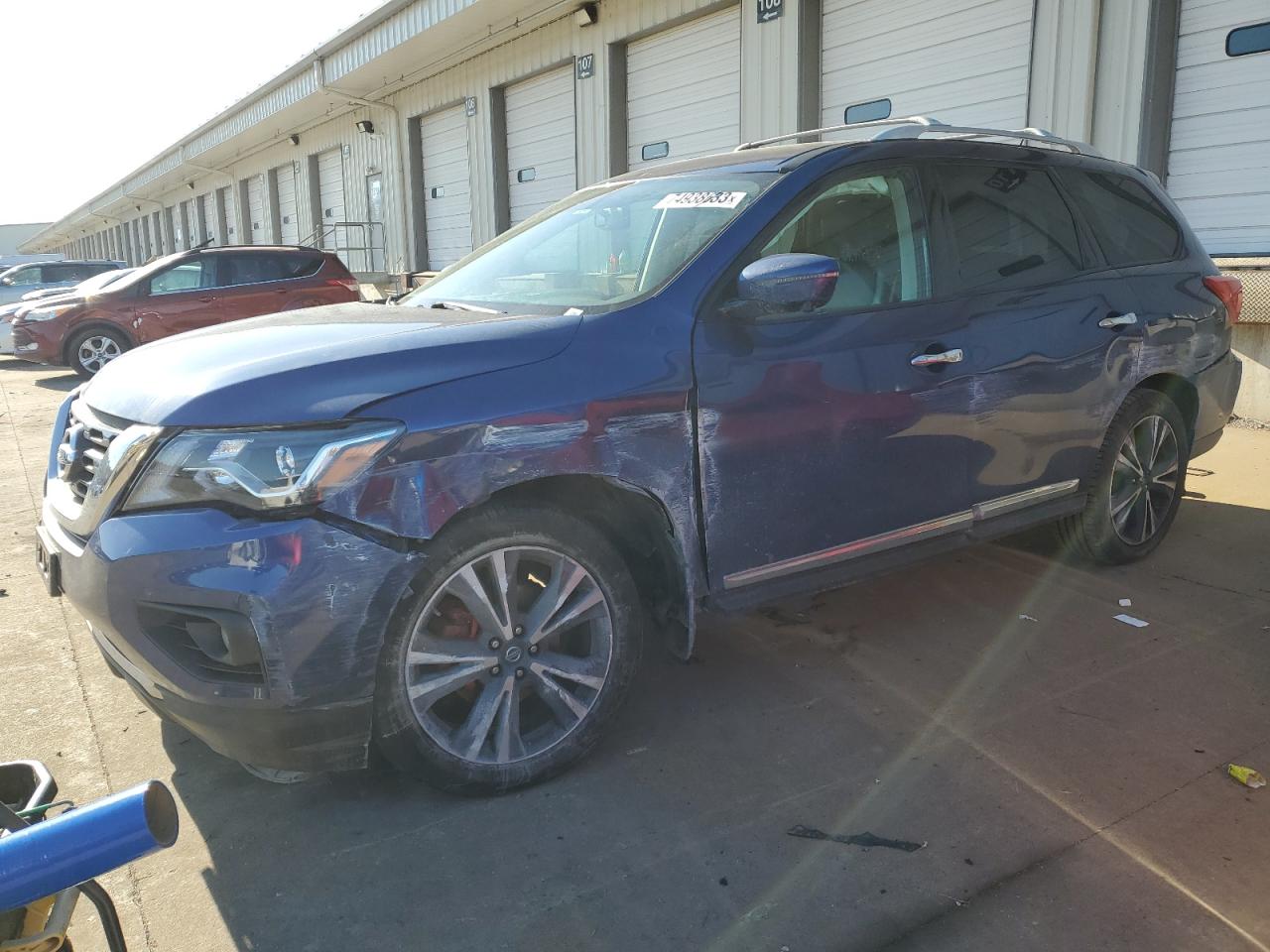 Image 1 of 2017 NISSAN PATHFINDER S 2017 with VIN 5N1DR2MM3HC634022