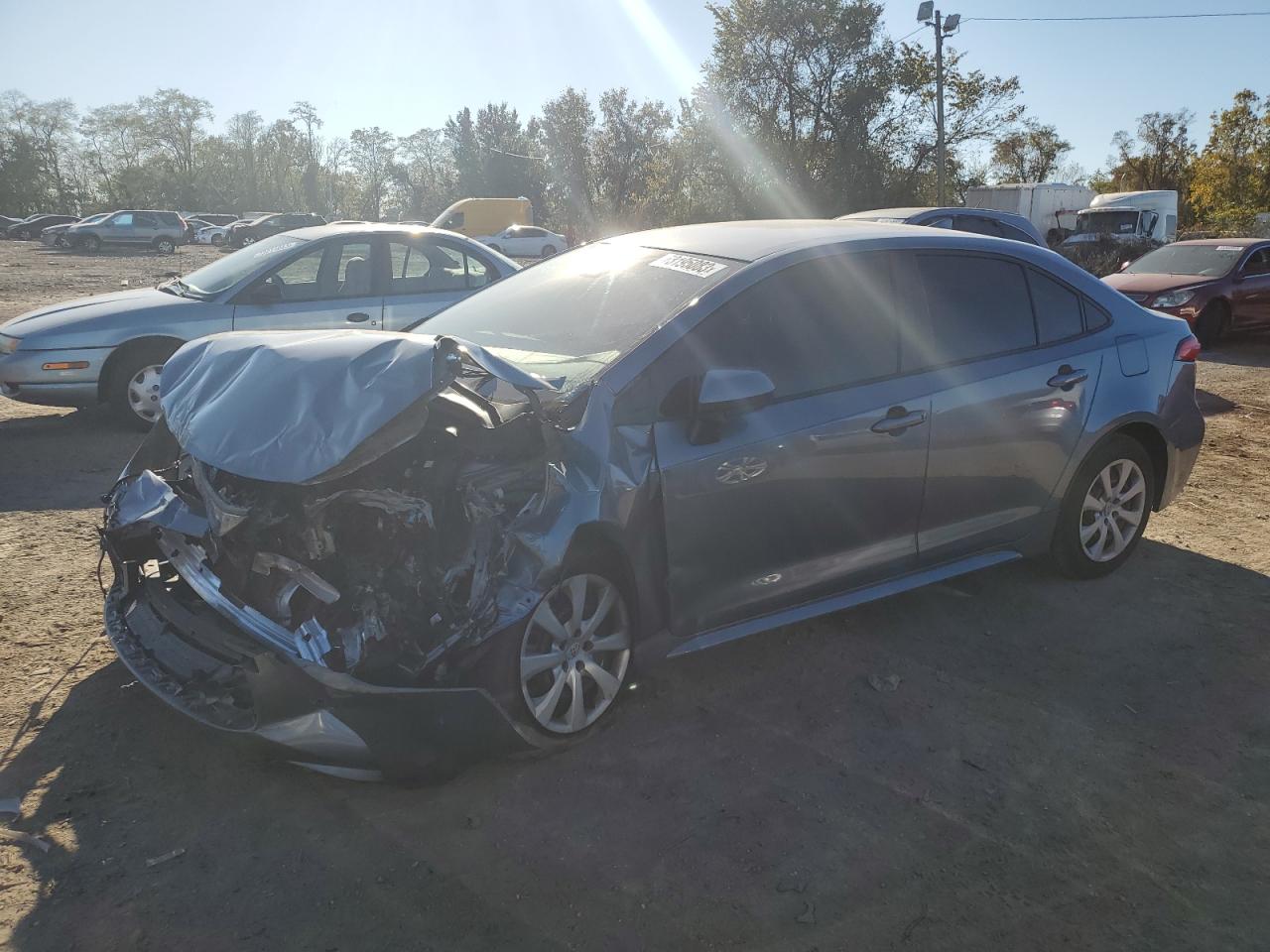 Obraz 1 z 2020 TOYOTA COROLLA LE 2020 z VIN JTDEPRAE5LJ049385