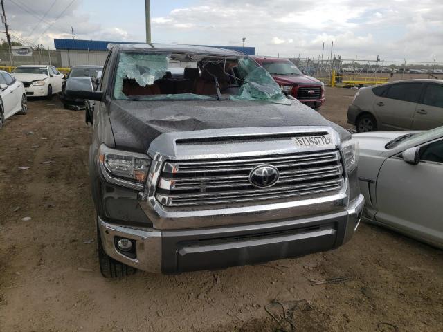 Image 1 of 2021 TOYOTA TUNDRA CREWMAX 1794 2021 with VIN 5TFGY5F17MX278377
