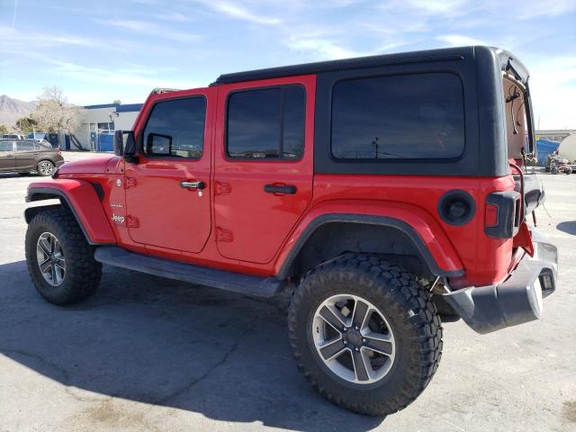 Image 2 of 2018 JEEP WRANGLER UNLIMITED SAHARA 2018 with VIN 1C4HJXEG1JW175497