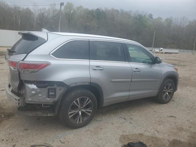 Image 3 of 2016 TOYOTA HIGHLANDER XLE 2016 with VIN 5TDKKRFH6GS501678