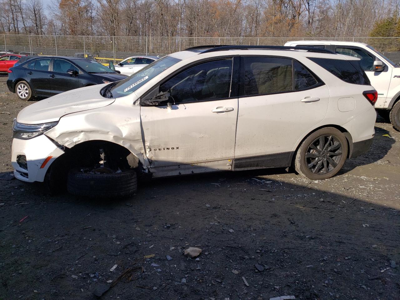 Изображение 1 2022 CHEVROLET EQUINOX RS 2022 с VIN 3GNAXMEVXNS163676