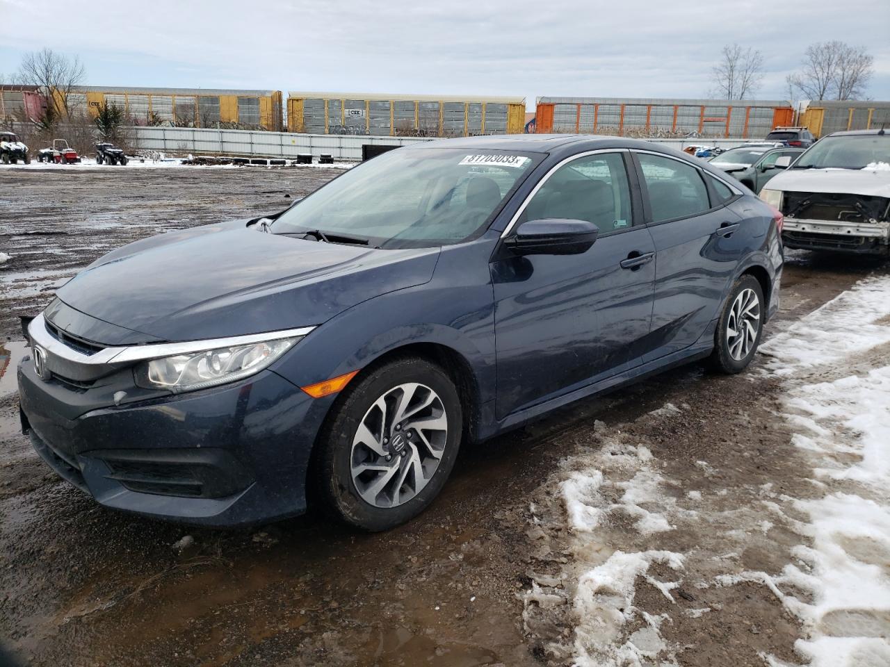 Image 1 of 2018 HONDA CIVIC EX 2018 with VIN 19XFC2F7XJE022467