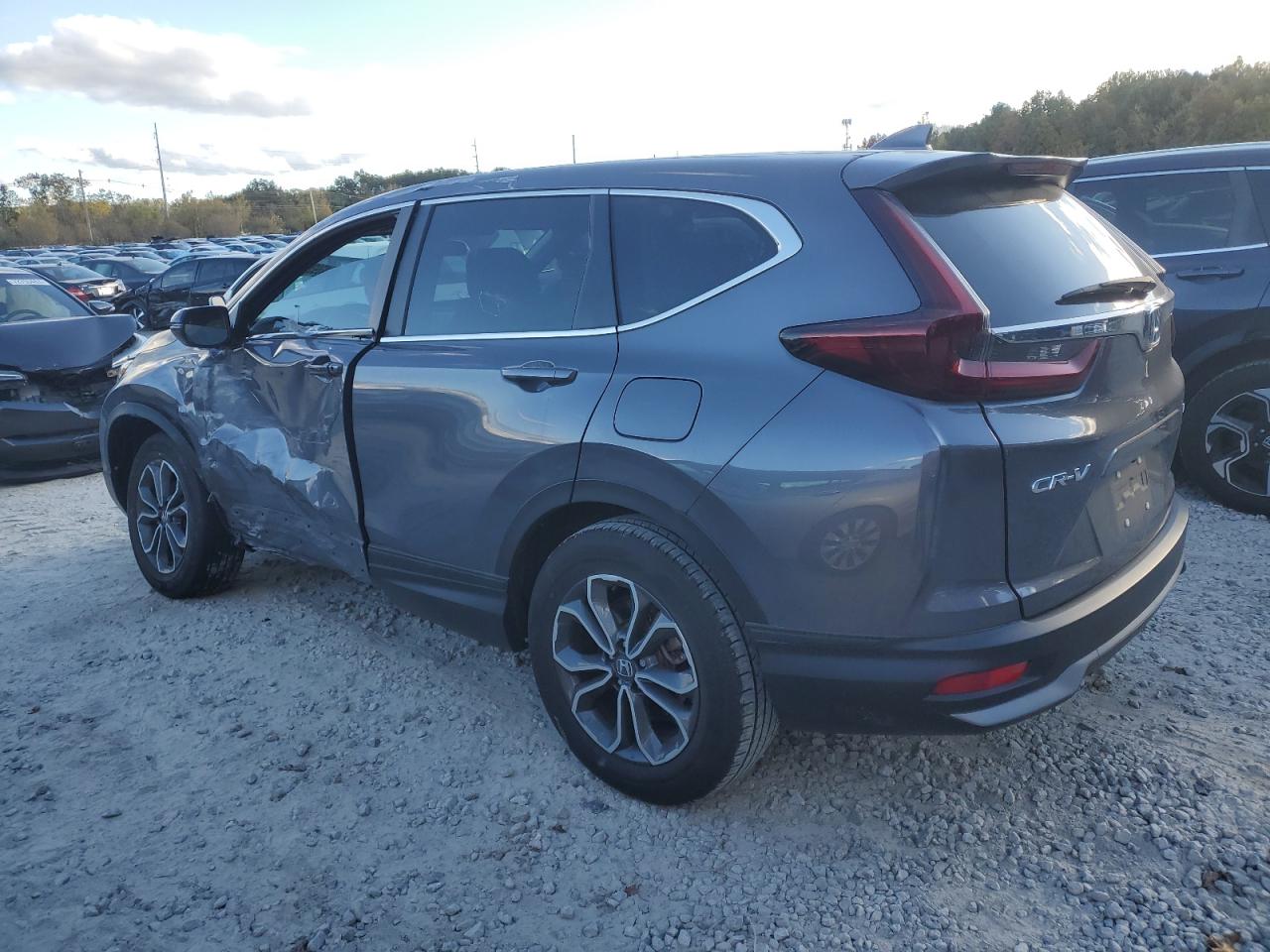 Изображение 2 2021 HONDA CR-V EX 2021 с VIN 2HKRW2H57MH683888